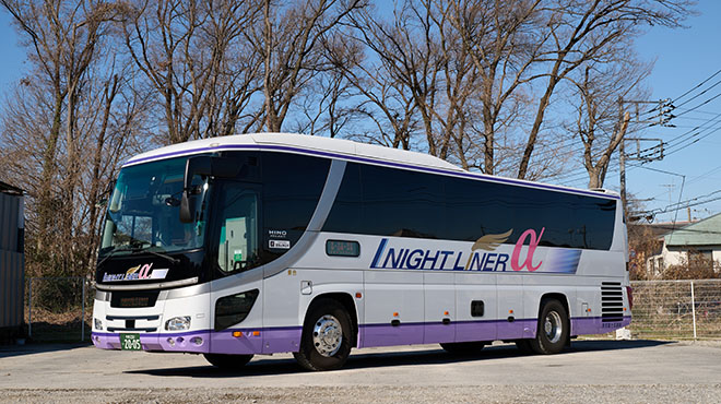 NT1005　ナイトライナー　大宮・新宿・八王子⇒京都・大阪・天王寺　3列独立シート・トイレ付　10/1〜