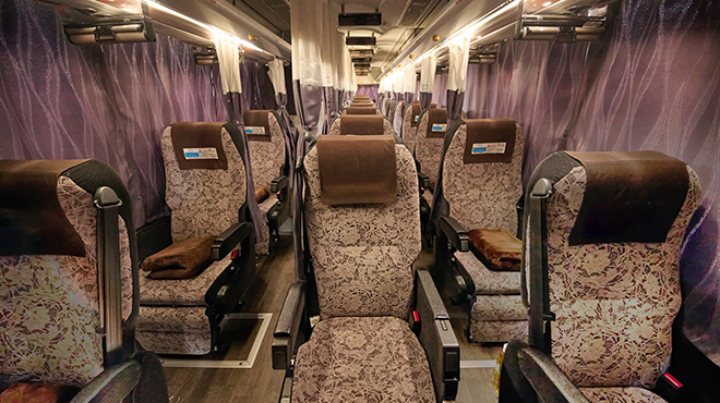 NT1005　ナイトライナー　大宮・新宿・八王子⇒京都・大阪・天王寺　3列独立シート・トイレ付　10/1〜