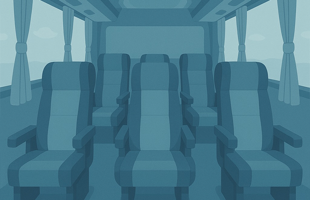 さくら高速バス KR405D 【3列シート】 横浜-新宿⇒<富山・高岡・金沢経由>福井 リラックス3